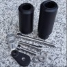 TOPES PROTECTORES ANTICAIDA KAWASAKI ZX 6 R 05 06 NEGRO