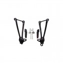 KAWASAKI ZX10R 08 09 10 KIT ESTRIBERA TRASERAS DERECHA + IZQUIERDA