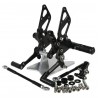 APRILIA RS 125 99 00 01 02 03 04 05 06 07 08 09 10 ESTRIBERAS RETRASADAS REGULABLES