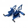 KAWASAKI NINJA EX 250 R 08 09 10 11 12 ESTRIBERAS RETRASADAS REGULABLES