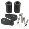 TOPES PROTECTORES ANTICAIDA KAWASAKI ZX 10 R 04 05 NEGRO