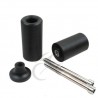 TOPES PROTECTORES ANTICAIDA KAWASAKI ZX 6 R 03 04 NEGRO