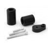 TOPES PROTECTORES ANTICAIDA KAWASAKI ZX 6 R 07 08 NEGRO