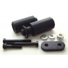 TOPES PROTECTORES ANTICAIDA YAMAHA R6R 06 07 NEGRO