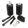 TOPES PROTECTORES ANTICAIDA SUZUKI GSXR 600/750 01 02 03 NEGRO