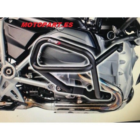 Defensas cilindros bmw r 1200 gs lc negras puid inferiores