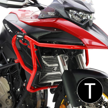 Defensas laterales negras qj motor srt 700 x 23-25