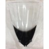 CUPULA DOBLE BURBUJA TRANSPARENTE CON PUNTA NEGRA YAMAHA YZF 1000 R1 00 01