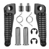Reposapies delanteros negro Kawasaki Ninja 250-300-ZX6 R-ZX9 R-ZX10 R-ZX12 R-Z800-ER 6n/f-Versys