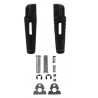 Reposapies traseros negros Suzuki GSR / GSX-R 600 750 1000